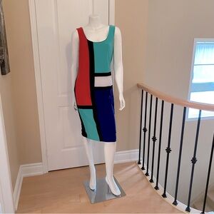 Sleeveless jersey sheath BNWT